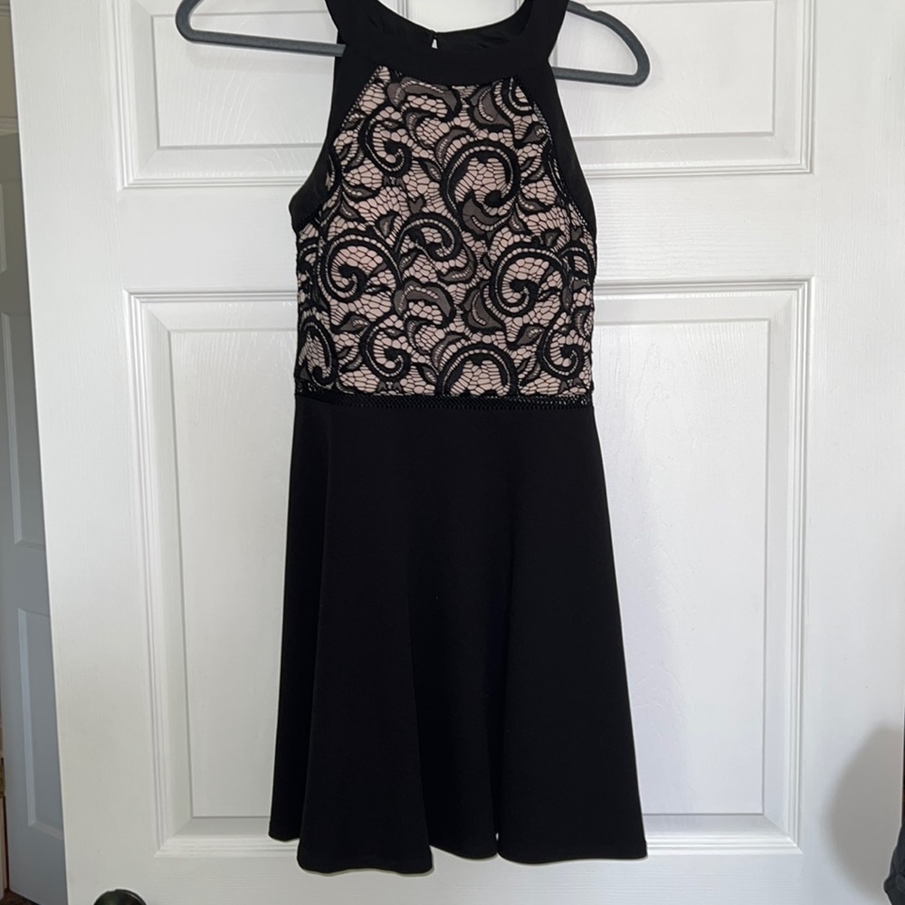 black dress